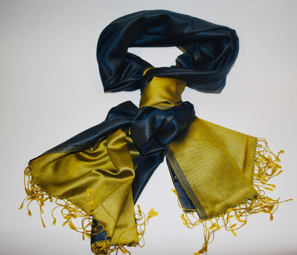 Zurie-Charmeuse Mulberry Silk Women's Head Wrap-body scarf-turban ...